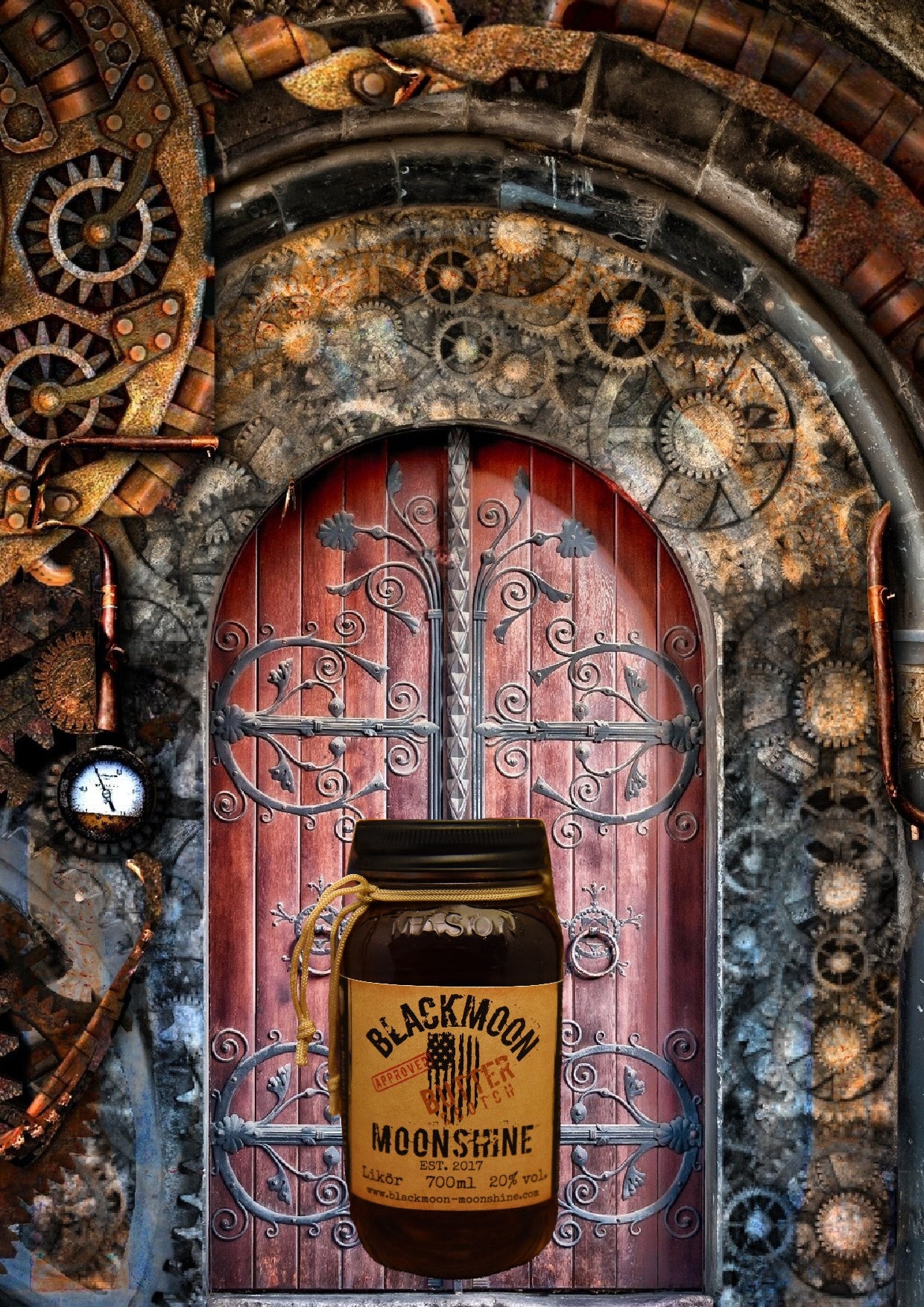 BlackMoon Moonshine - Butter Scotch 700 ml