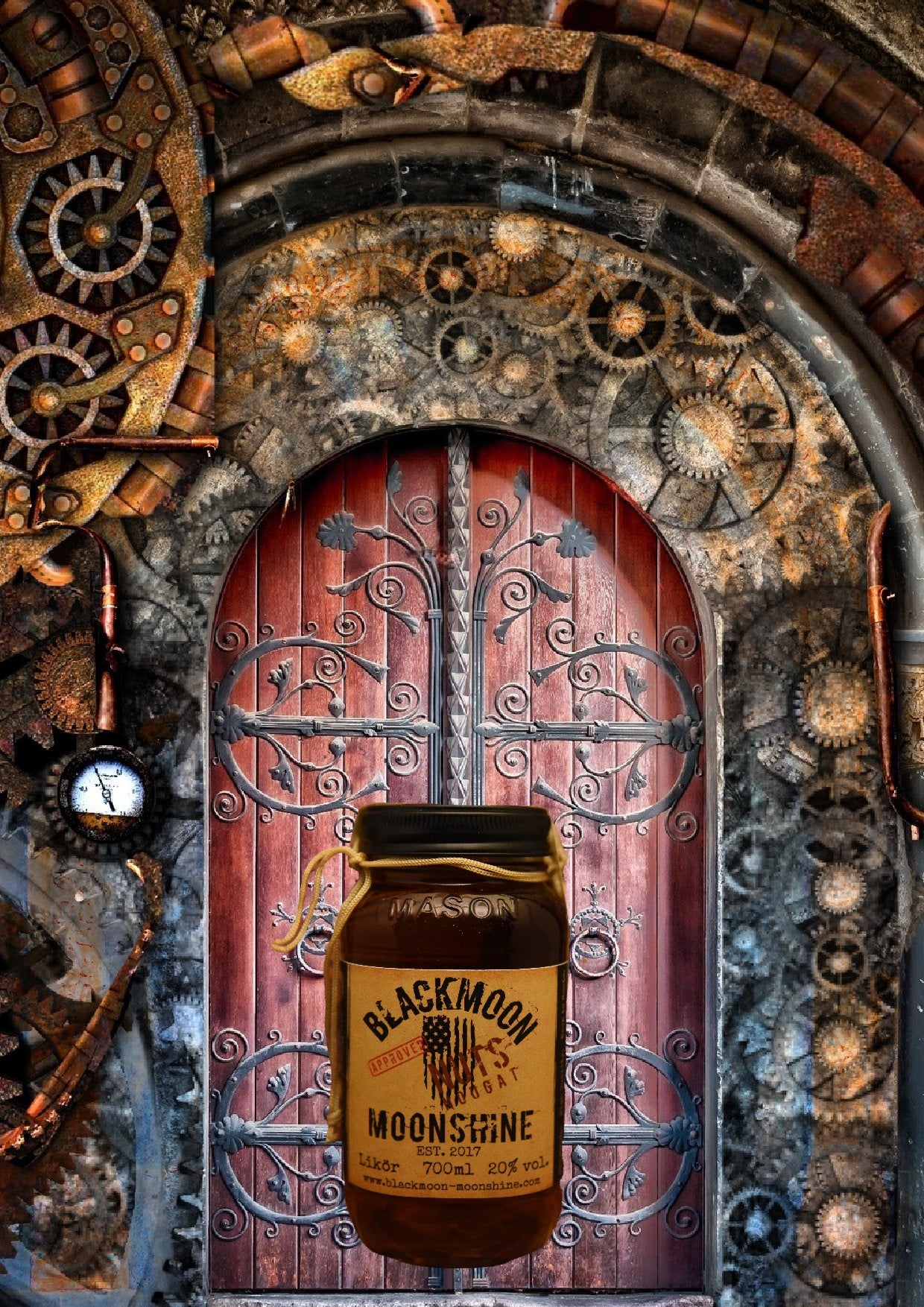 BlackMoon-Moonshine - Nuts Nougat 700 ml