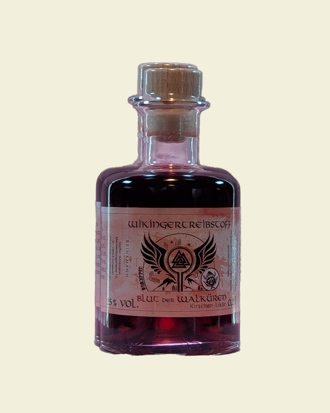 Wikingertreibstoff - Kirschlikör Blut der Walküren - 200 ml