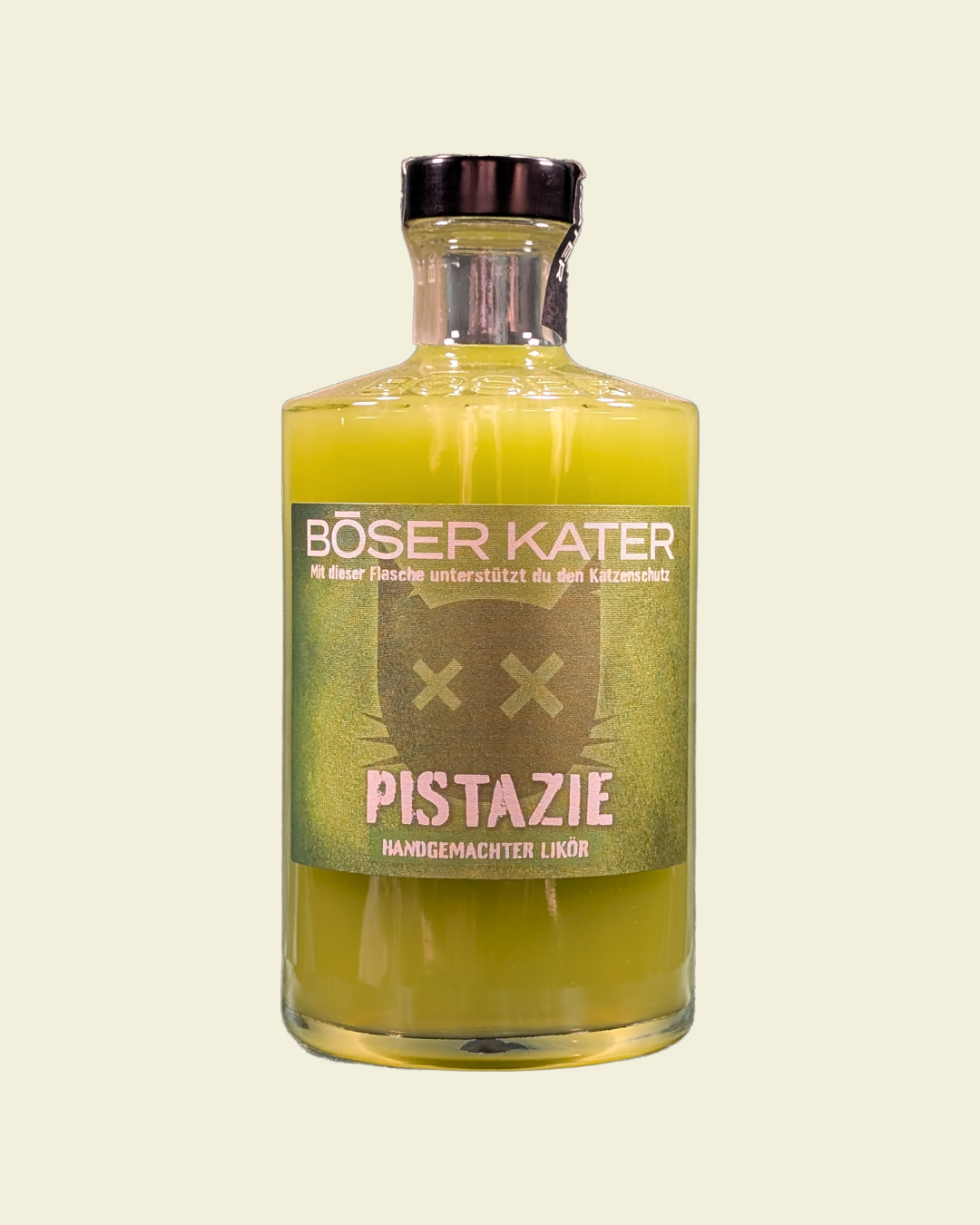 Böser Kater - Pistazienlikör - 0,5l - 20% Vol.