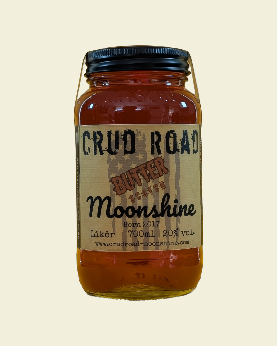 CRUD ROAD Moonshine - Butter Scotch 700 ml - ohne Ausgießer
