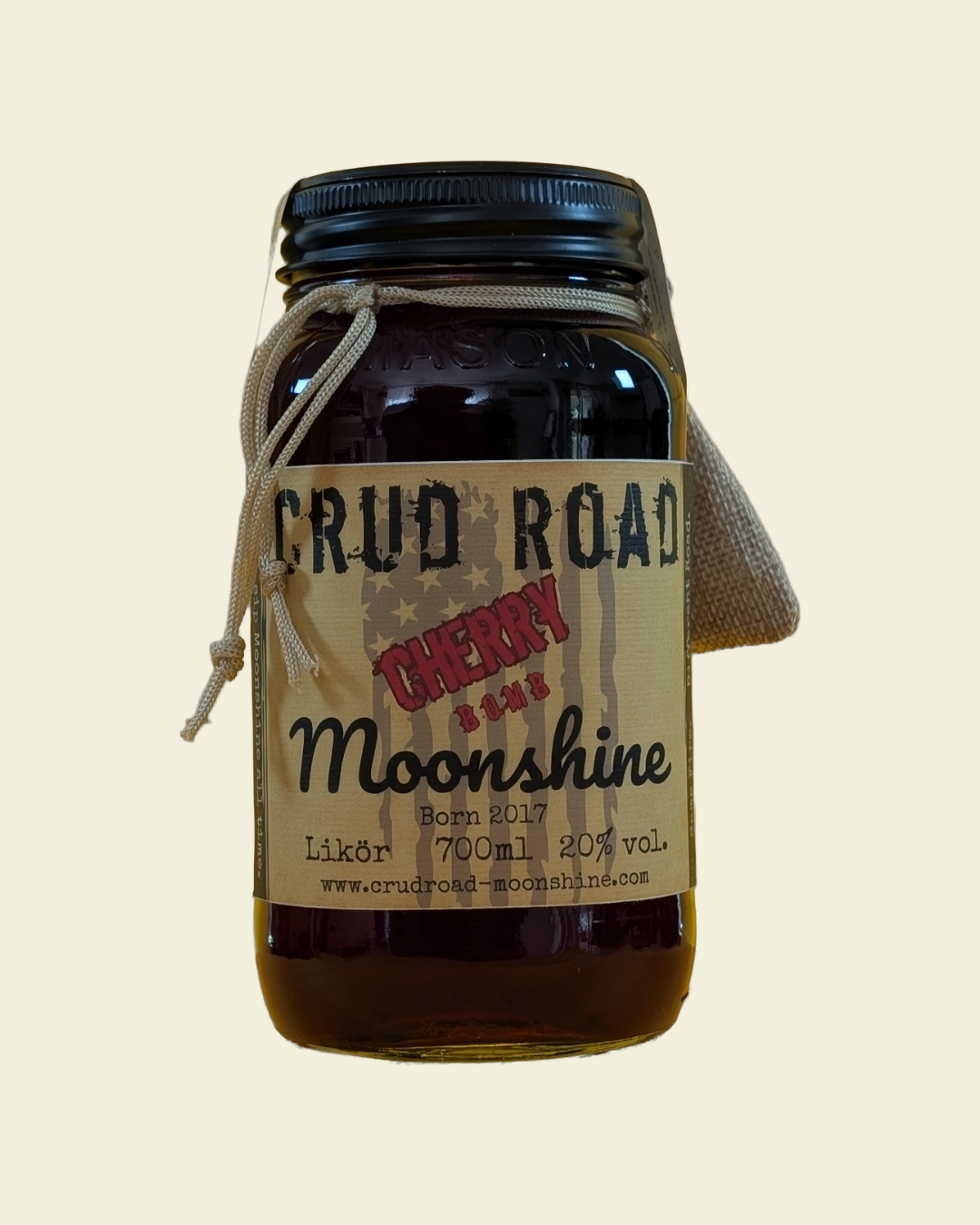 CRUD ROAD Moonshine - CHERRY BOMB 700 ml - mit Ausgießer