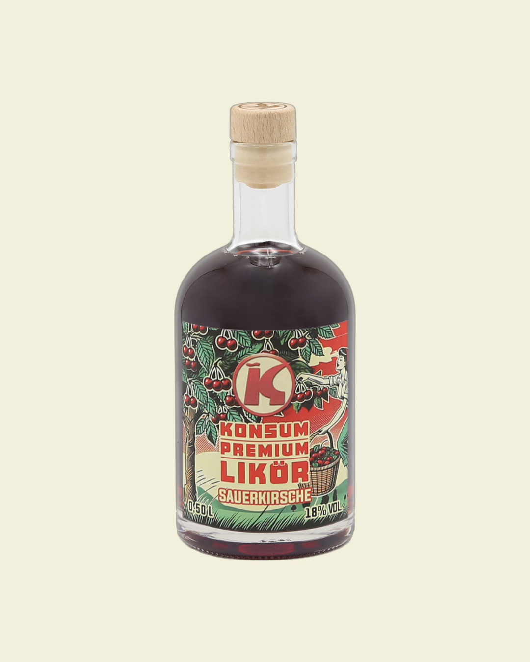 Konsum Premium Likör Sauerkirsche
