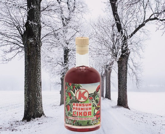 Konsum Premium Likör Roter Weinbergpfirsich