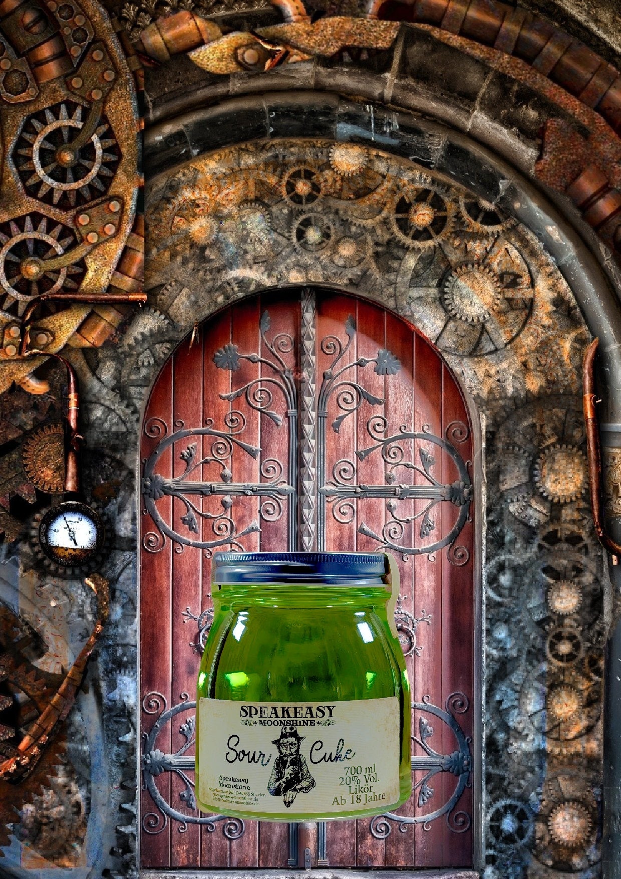 Speakeasy Moonshine Sour Cuke