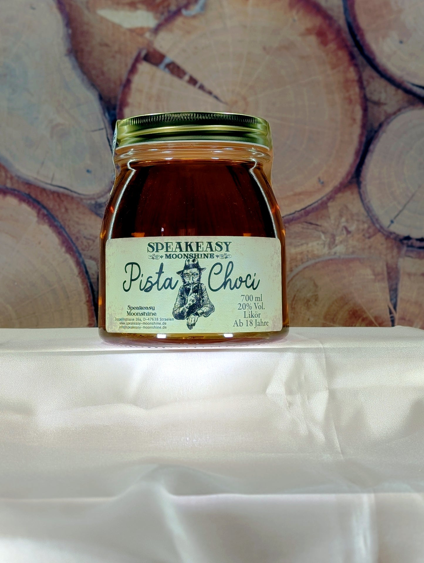 Speakeasy Moonshine Pista Choci
