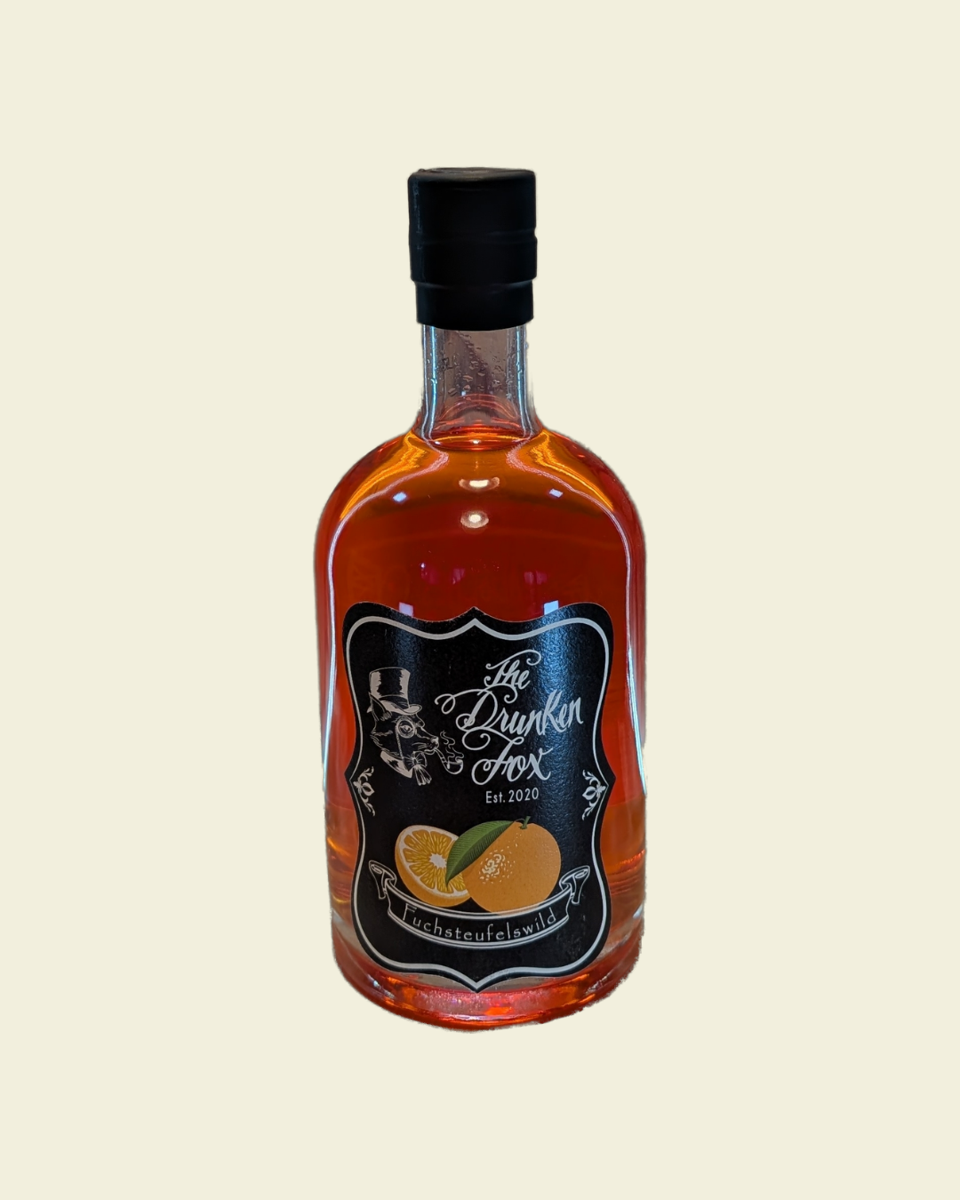 The Drunken Fox “Fuchsteufelswild” Orange-Ingwer Likör 20% vol.