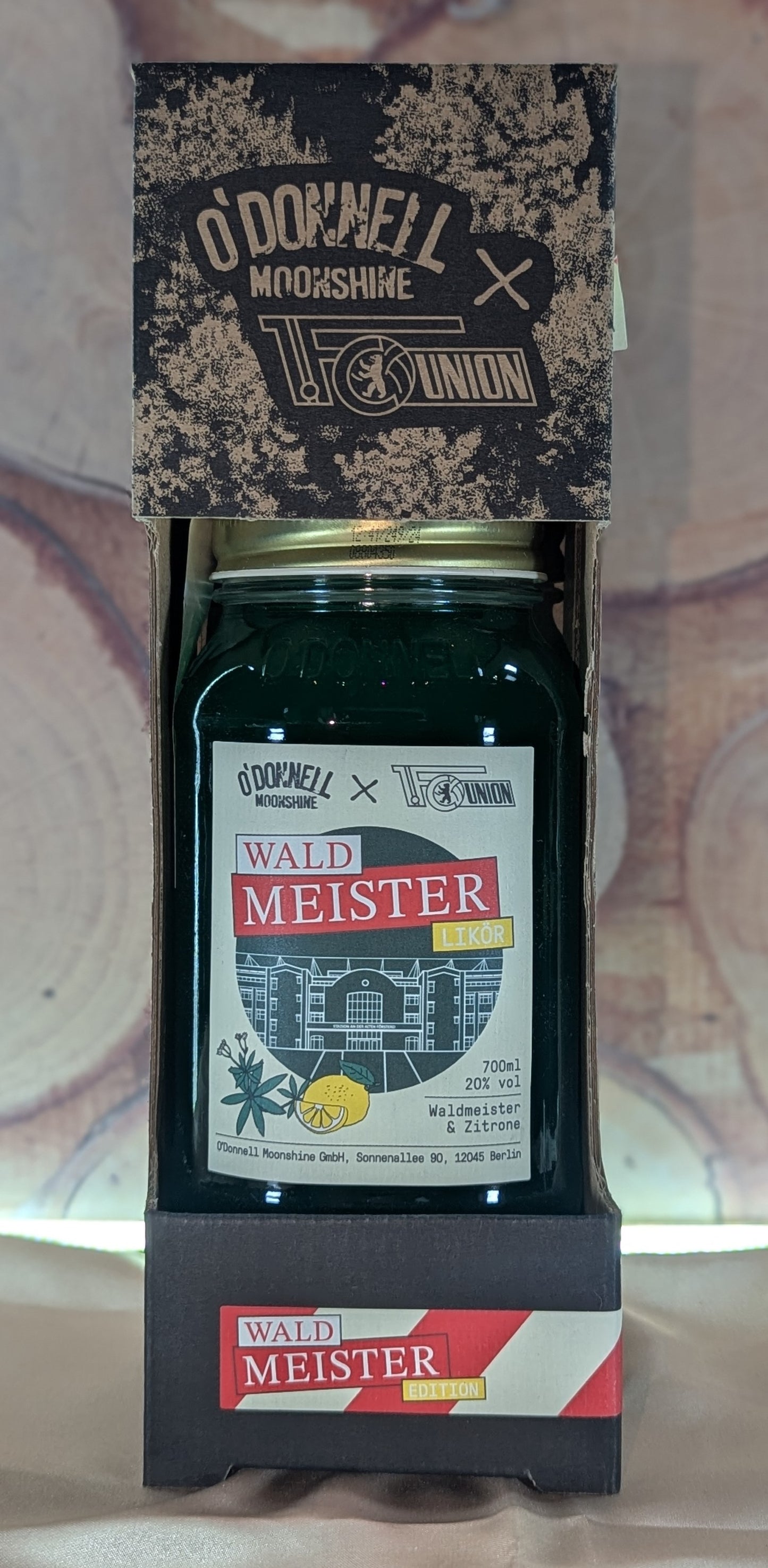 O´Donnell Moonshine x 1. FC Union Berlin Edition - Waldmeister-Zitrone