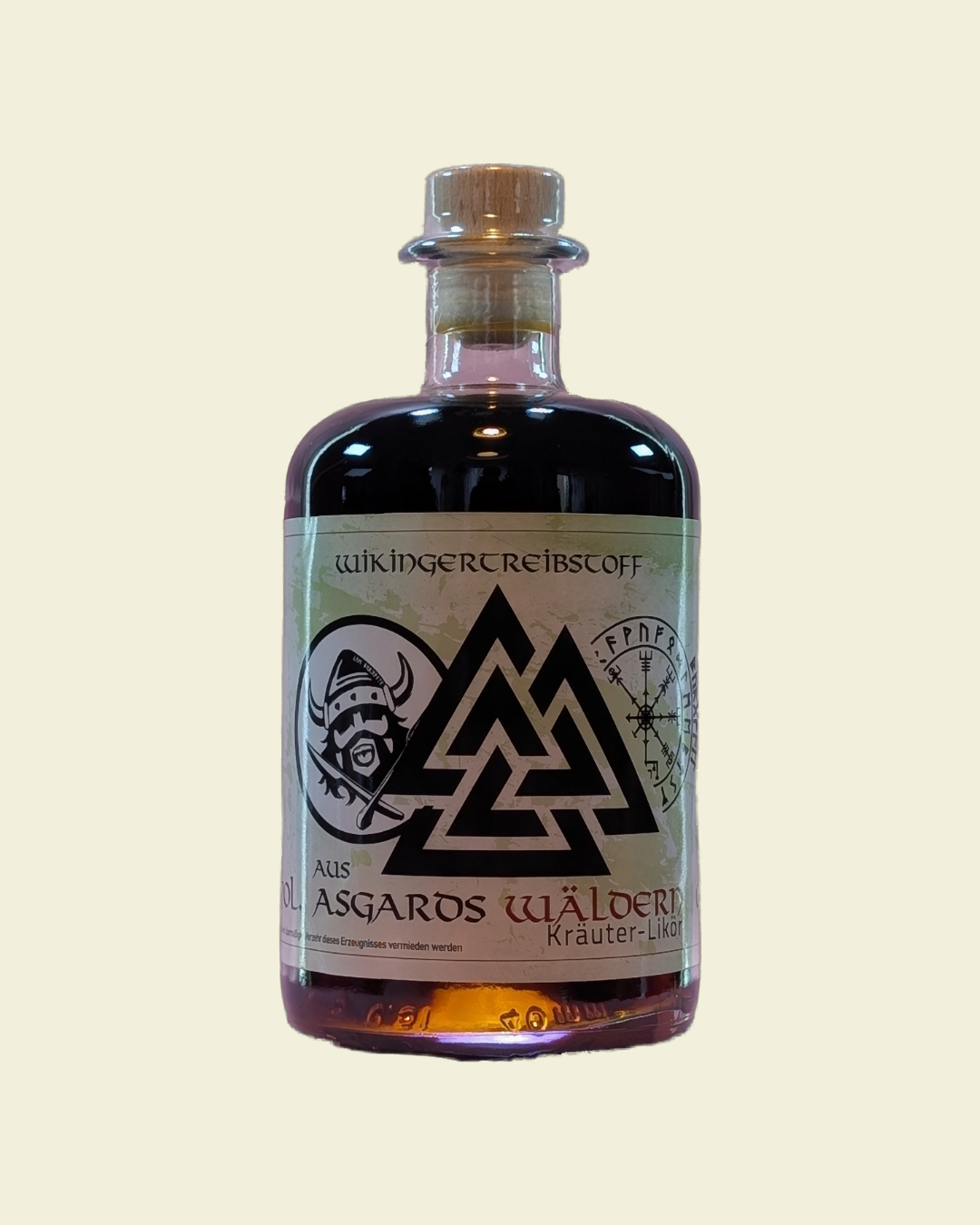 Wikingertreibstoff - Kräuterlikör Aus Asagards Wäldern - 500ml