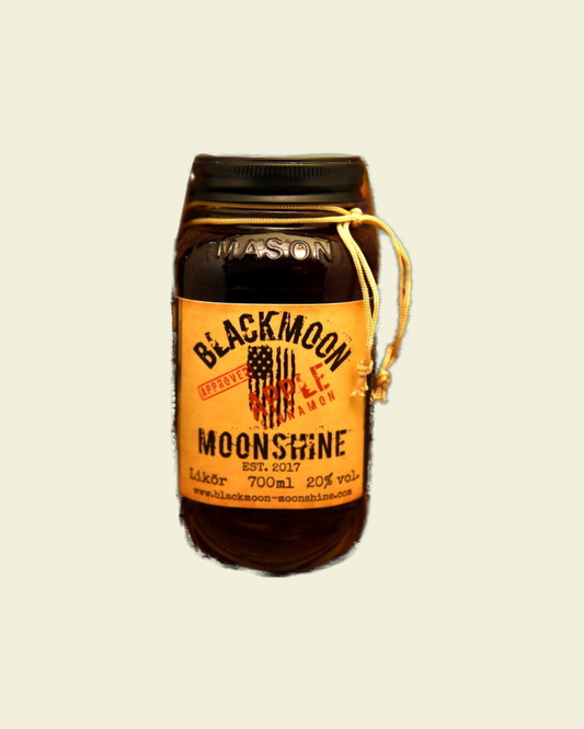 BlackMoon-Moonshine - Apple Cinnamon 700 ml - mit Ausgießer