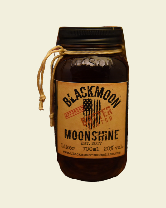 BlackMoon Moonshine - Butter Scotch 700 ml - mit Ausgießer