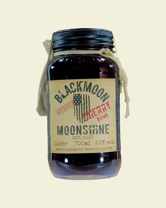 BlackMoon Moonshine - CHERRY BOMB 700 ml - mit Ausgießer