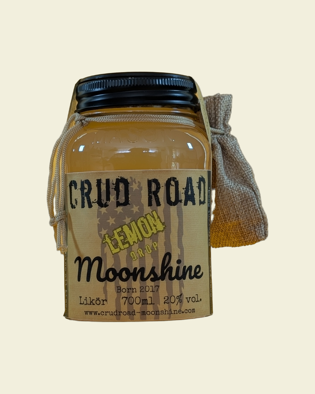 CRUD ROAD MOONSHINE - LEMON DROP 700 ml - mit Ausgießer