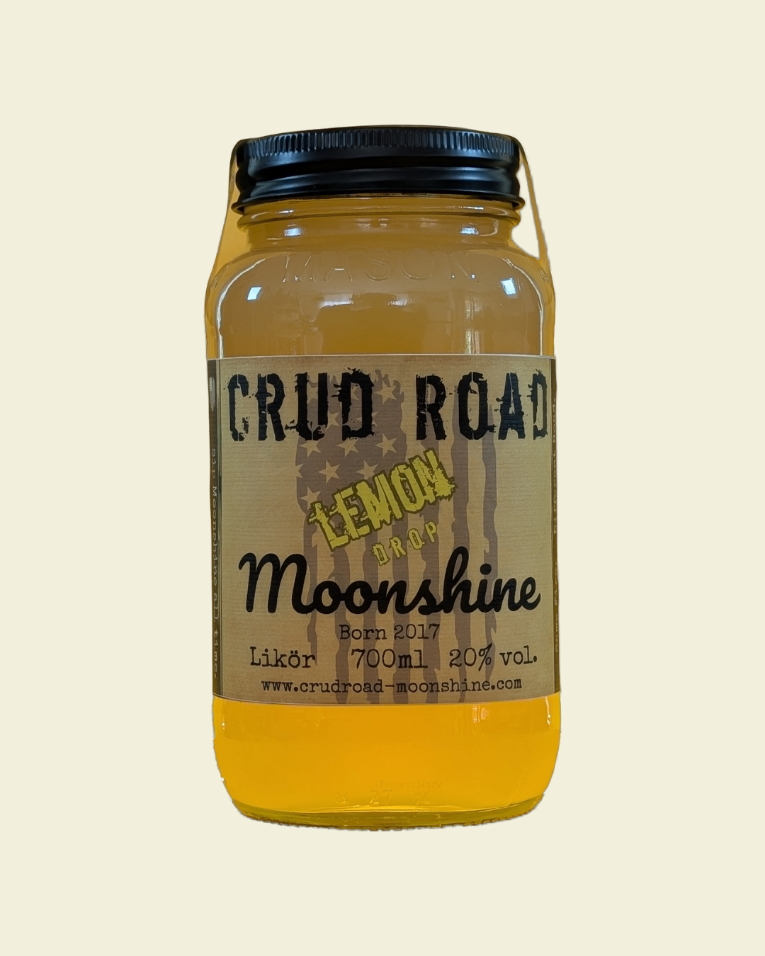 CRUD ROAD MOONSHINE - LEMON DROP 700 ml - ohne Ausgießer