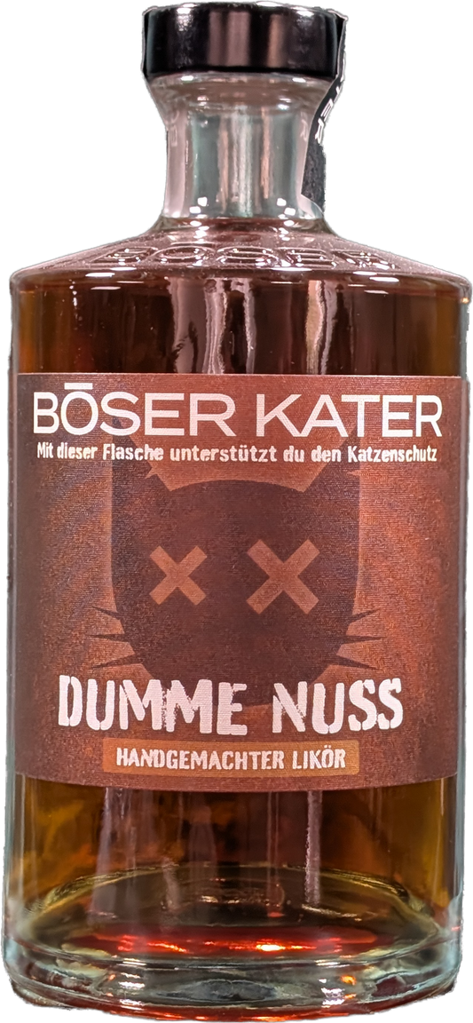 Böser Kater - Dumme Nuss Likör - 0,5l - 20% Vol.