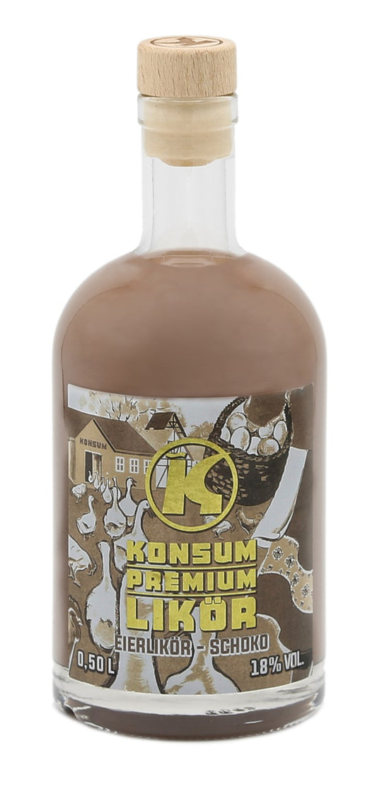 Konsum Premium Eierlikör Schoko