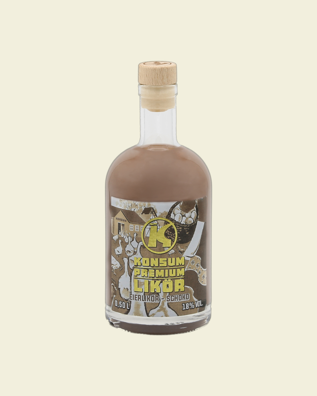 Konsum Premium Eierlikör Schoko
