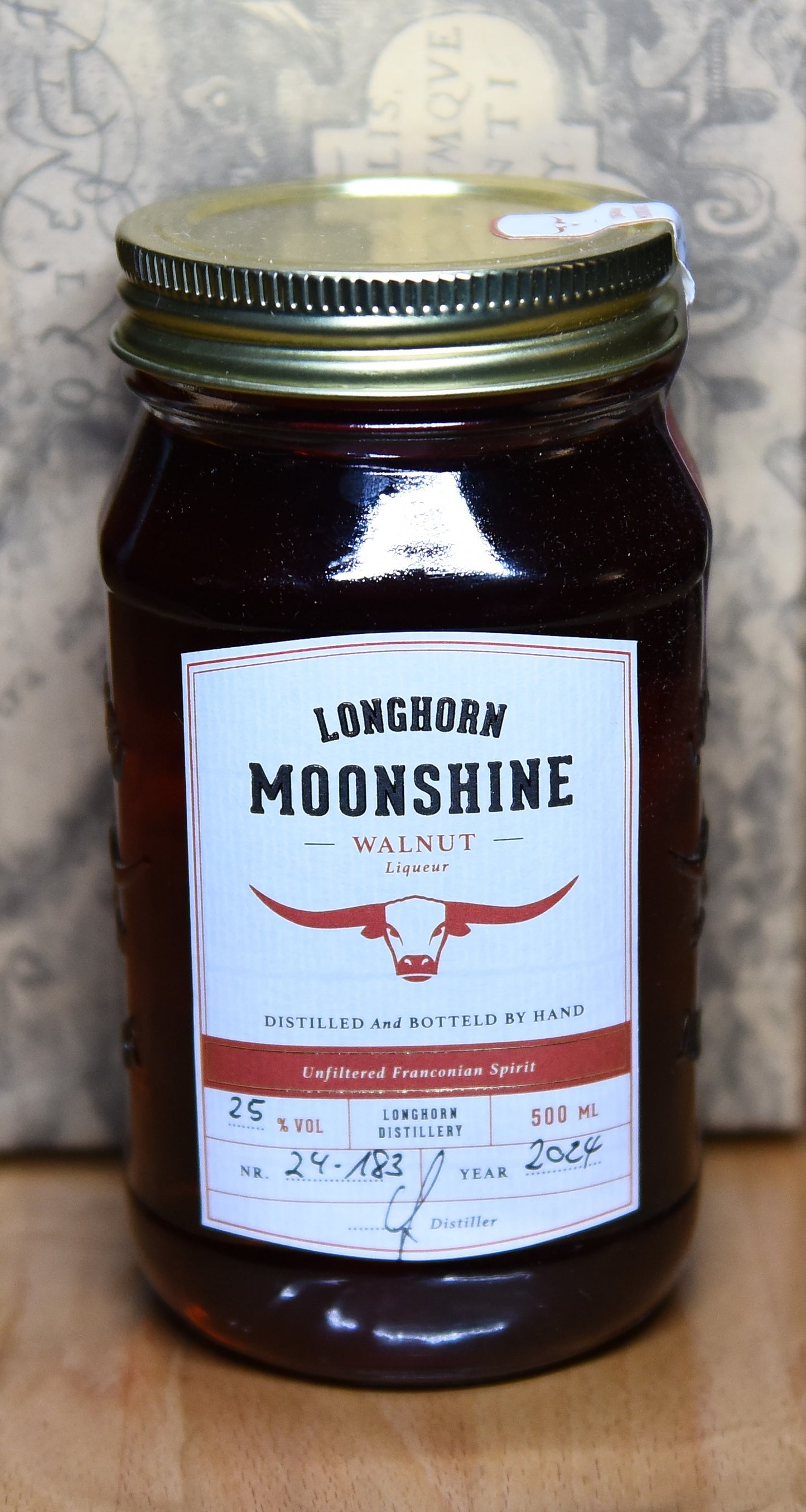Longhorn Moonshine - Walnut Liqueur – Walnuß-Likör