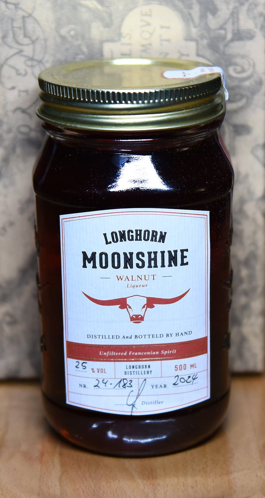 Longhorn Moonshine - Walnut Liqueur – Walnuß-Likör