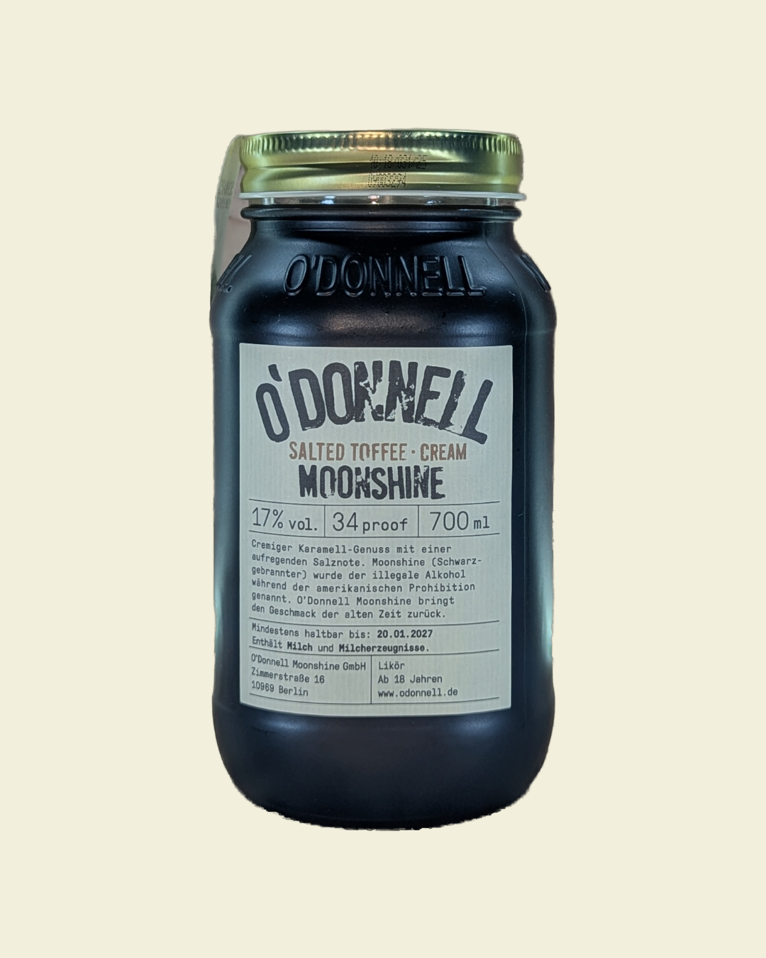 O´Donnell Moonshine - Salted Toffee Cream