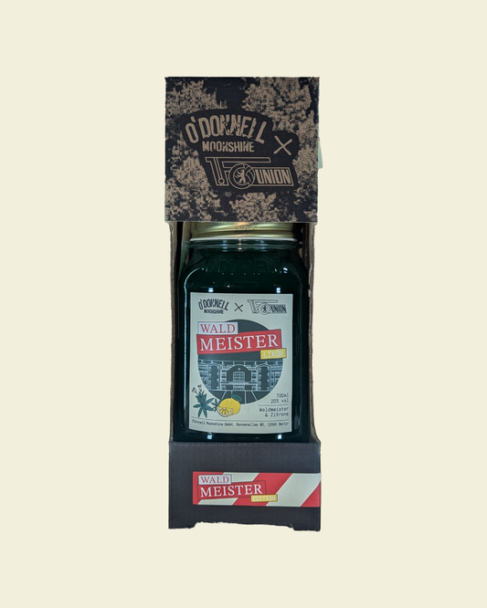 O´Donnell Moonshine & 1. FC Union Berlin Edition - Waldmeister-Zitrone mit Ausgießer