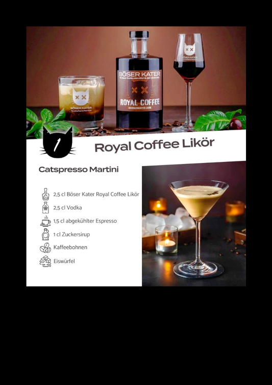 Rezepte - Böser Kater - Royal Coffee Likör