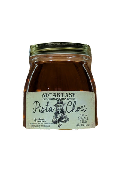 Speakeasy Moonshine Pista Choci