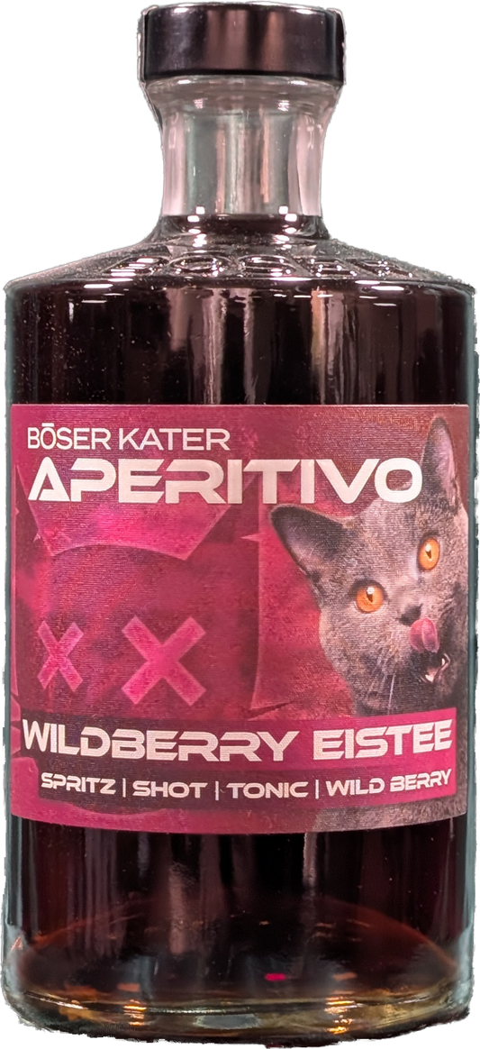 Böser Kater - Wildberry Eistee Aperitivo - 0,5l - 15% Vol.